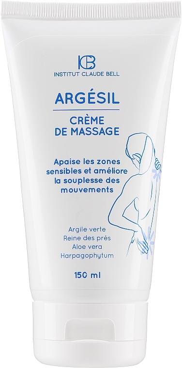 Body Massage Cream - Institut Claude Bell Argesil Massage Body Cream — photo N1