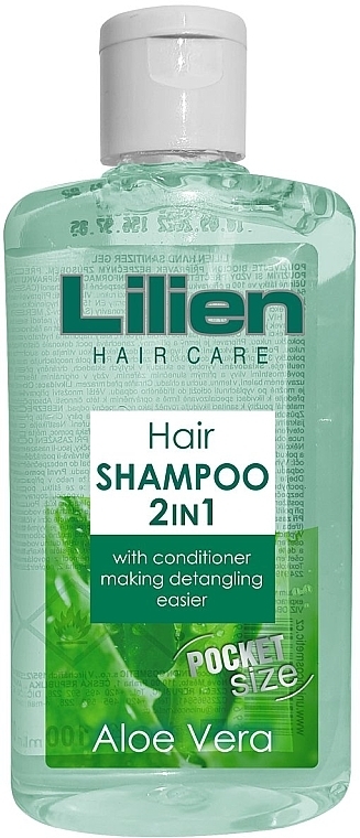 Aloe Vera Conditioner & Shampoo - Lilien Hair Shampoo Aloe Vera — photo N1