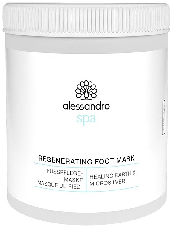 Regenerating Foot Mask - Alessandro International Regenerating Foot Mask Salon Size — photo N1