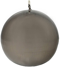 Fragrances, Perfumes, Cosmetics Christmas Decorative Candle, ball, graphite, 8cm - Artman Candle Mirror