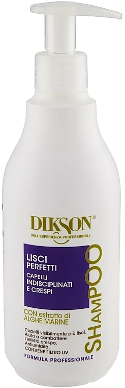 Smooth Hair Shampoo - Dikson Lisci Perfetti Shampoo — photo N1