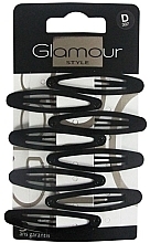 Fragrances, Perfumes, Cosmetics Hair Clip, D307, black - Glamour