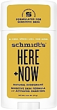 Fragrances, Perfumes, Cosmetics Natural Antiperspirant - Schmidt's Here + Now Natural Deodorant