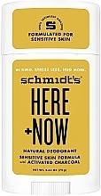 Natural Antiperspirant - Schmidt's Here + Now Natural Deodorant — photo N1