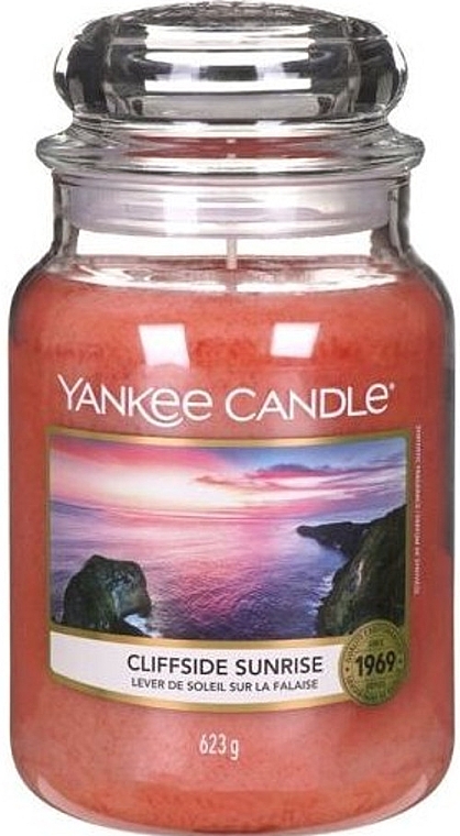 Scented Candle in Jar - Yankee Candle Classic Cliffside Sunrise — photo N3