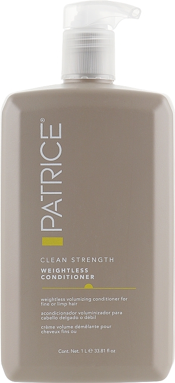 Strengthening Conditioner - Patrice Beaute Clean Strenght Conditioner — photo N3