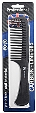 Hair Comb, 222mm - Ronney Professional Carbon Comb Line 085 — photo N1