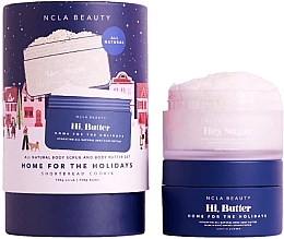 Set - NCLA Beauty Home For The Holidays Body Care Set (b/butter/100g + b/scrub/100g) — photo N1