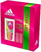 Fragrances, Perfumes, Cosmetics Adidas Get Ready! For Her - Set (deo/sp 75ml + sh/gel/250ml)