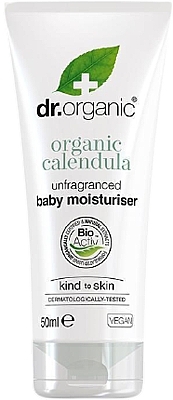 Moisturizing Baby Cream with Organic Calendula - Dr.Organic Organic Calendula Baby Moisturiser — photo N1