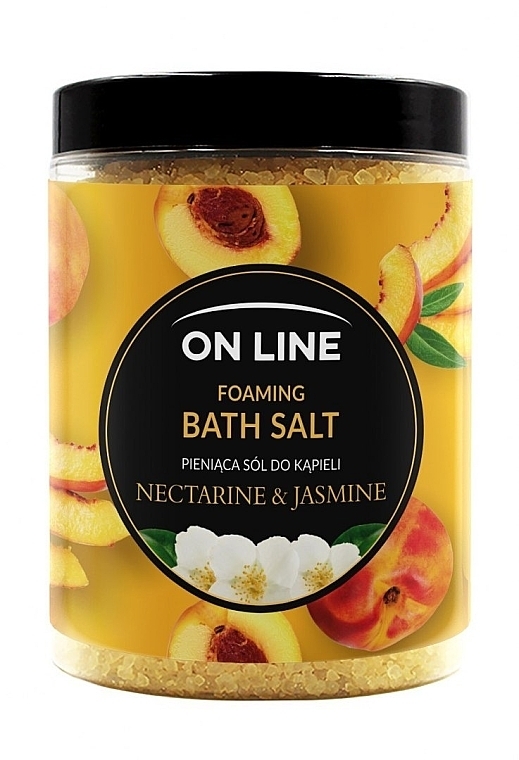 Nectarine & Jasmine Bath Salt - On Line Nectarine & Jasmine Bath Sea Salt — photo N1