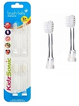 Fragrances, Perfumes, Cosmetics Electric Toothbrush Heads "KidzSonic", 3+ - Brush-Baby Replacement Brush Heads