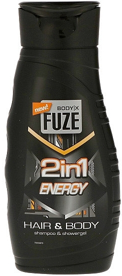 Shower Gel 2in1 ‘Energy’ - Body-X Fuze — photo N1