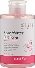 Fragrances, Perfumes, Cosmetics Rose Water Base Toner - Secret Key Rose Water Base Toner