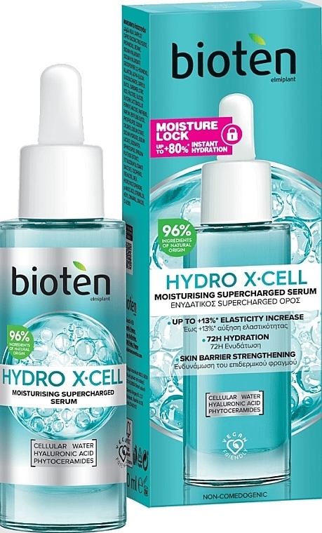 Face Serum - Bioten Hydro X-Cell Moisturising Super Charged Serum — photo N1