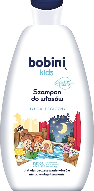 Hypoallergenic Baby Shampoo - Bobini Kids Shampoo Hypoallergenic — photo N2