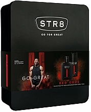 Fragrances, Perfumes, Cosmetics STR8 Red Code - Set (edt/100ml + deo/150ml)