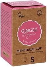 Menstrual Cup, size S - Ginger Organic Menstrual Cup — photo N1