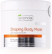 Fragrances, Perfumes, Cosmetics Body Sculpting Mask - Bielenda Professional Spa & Wellness Program Shaping Body Mask