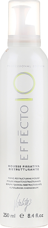 Medium Hold Styling Hair Mousse - Vitality's Effecto Mousse Fissativa — photo N1