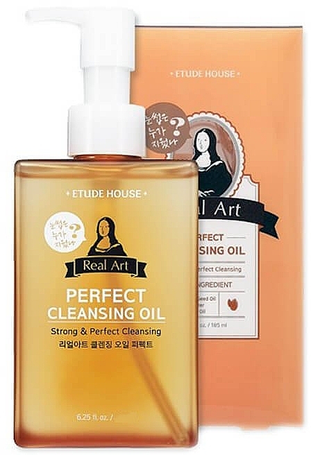 Hydrophilic Oil - Etude House Real Art Cleansing Oil Perfect — photo N3