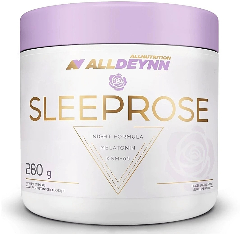 Orange and Lemon Sleep Support Dietary Supplement - AllNutrition AllDeynn SleeProse Orange Lemon — photo N1