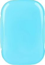 Fragrances, Perfumes, Cosmetics Plastic Soap Case '101', bright blue - Deni Carte