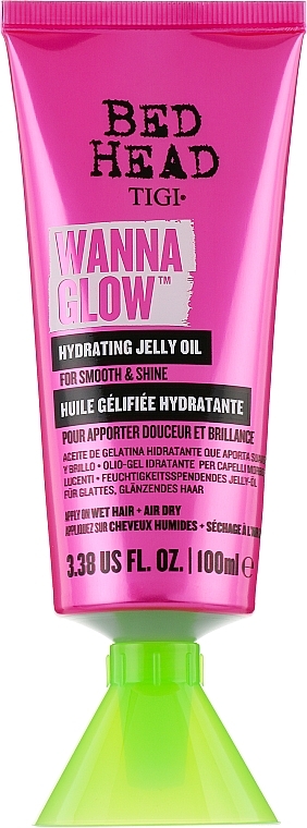 Moisturizing Jelly Butter for Radiant Smooth Hair - Tigi Bed Head Wanna Glow Hydrating Jelly Oil — photo N1