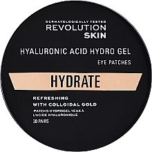 Fragrances, Perfumes, Cosmetics Colloidal Gold Hydrogel Patches - Revolution Skincare Gold Eye Hydrogel Hydrating Eye Patches with Colloidal Gold