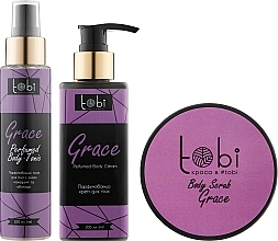 Fragrances, Perfumes, Cosmetics Set - Tobi Grace (b/scr/250ml + b/cr/200ml + b/ton/100ml)