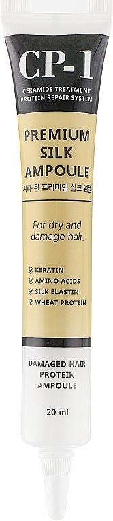 Hair Serum with Silk Proteins - Esthetic House CP-1 Premium Silk Ampoule — photo N4