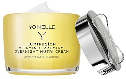 Nourishing Night Face Cream with Vitamin C - Yonelle Lumifusion Vitamin C Premium Overnight Nutri Cream — photo N1