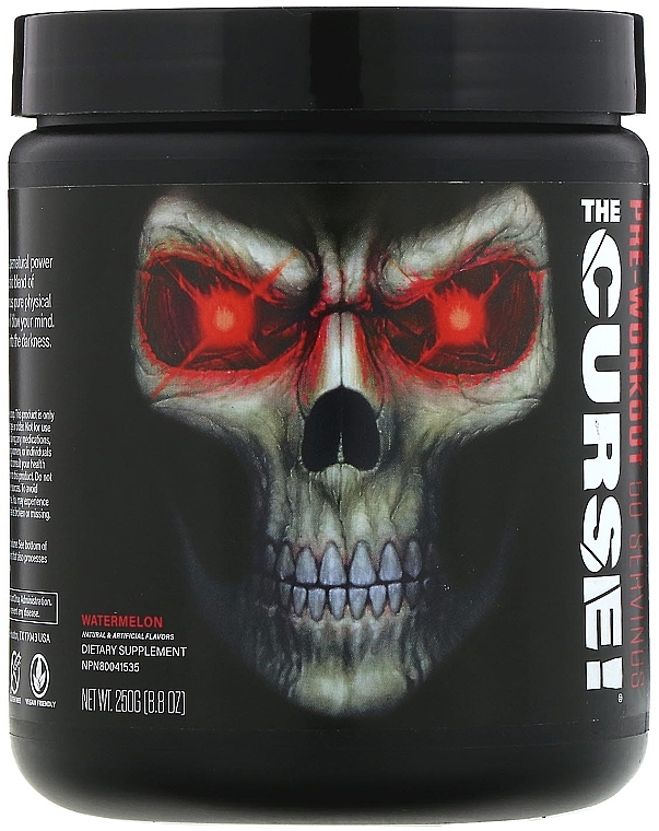 Sports Nutrition - JNX Sports Pre-Workout The Curse! Watermelon — photo N1