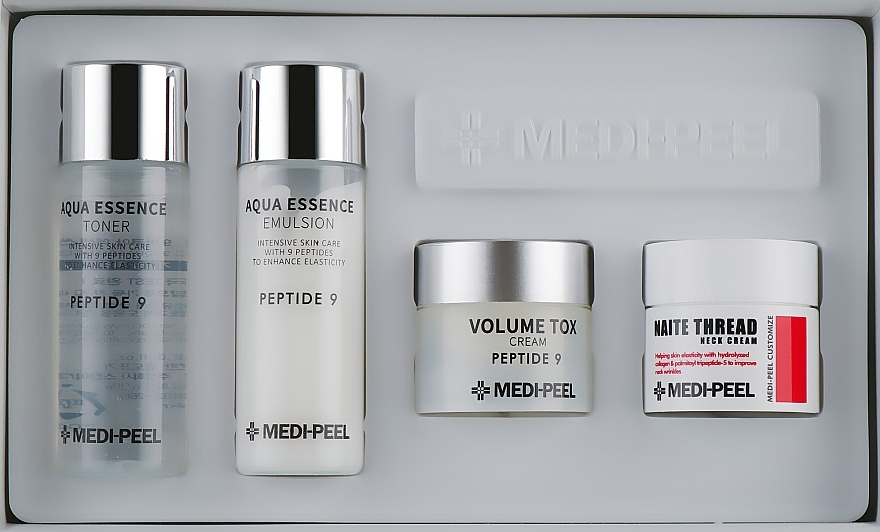 Set - Medi Peel Peptide Skincare Trial Kit (toner/30ml + emulsion/30ml + cr/10g + cr/10g) — photo N2