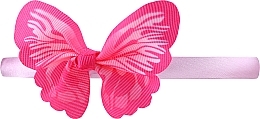 Fragrances, Perfumes, Cosmetics Hair Hoop, pink bow - Donegal FA-5639