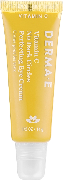 Anti Dark Circles Cream with Vitamin C & Caffeine - Derma E Vitamin C No Dark Circles Perfecting Eye Cream — photo N1