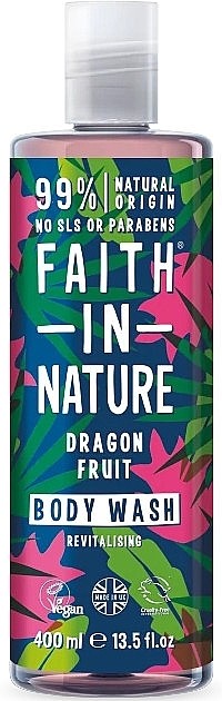 Dragon Fruit Shower Gel - Faith In Nature Dragon Fruit Revitalising Body Wash — photo N1