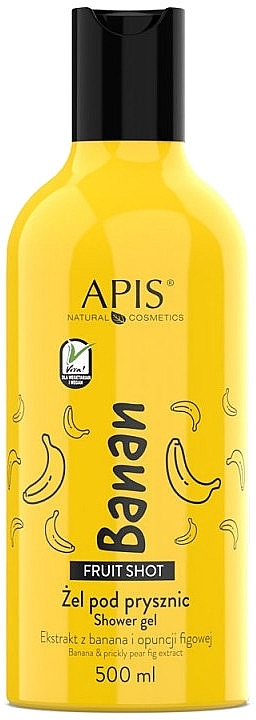 Banana Shower Gel - APIS Professional Fruit Shot Banana Shower Gel — photo N2