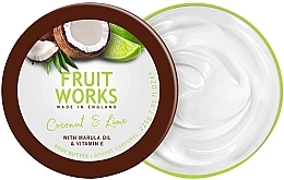 Fragrances, Perfumes, Cosmetics Body Butter "Coconut & Lime" - Grace Cole Fruit Works Body Butter Coconut & Lime