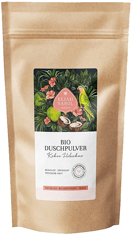 Cleansing Shower Powder "Coconut & Hibiscus" - Anthyllis Organic Shower Powder Coconut Hibiscus Refill — photo N1