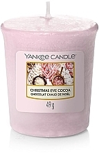 Scented Candle - Yankee Candle Votive Christmas Eve Cocoa — photo N1