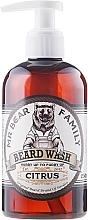 Fragrances, Perfumes, Cosmetics Beard Shampoo - Mr. Bear Family Beard Wash Citrus