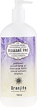 Fragrances, Perfumes, Cosmetics Massage Milk "Pina Colada" - Oranjito Massage Pro Pina Colada Massage Body Milk