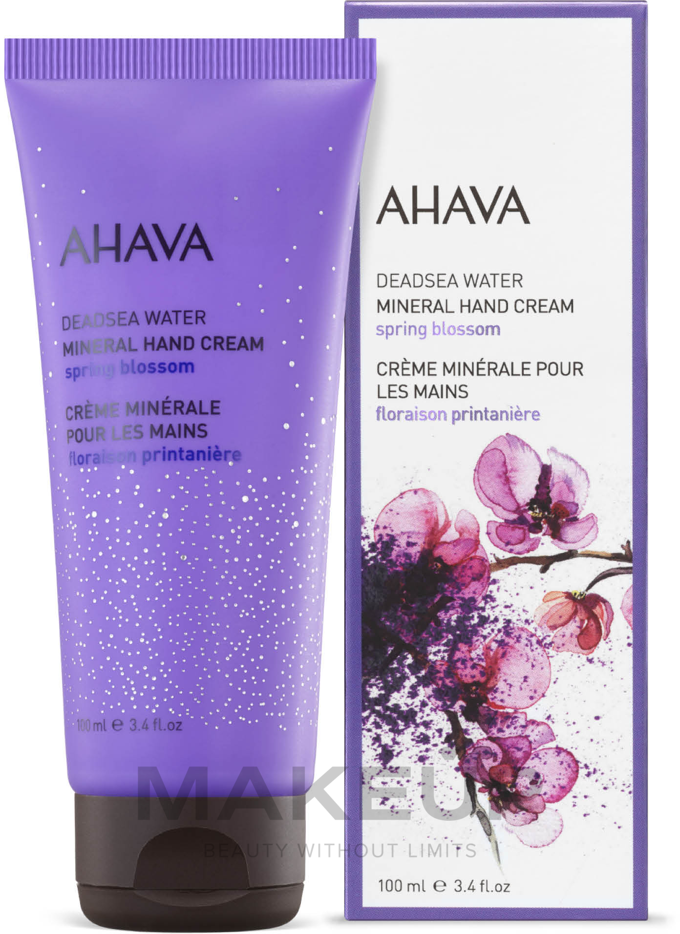 Spring Blossom Hand Cream - Ahava Deadsea Water Mineral Hand Cream Spring Blossom — photo 100 ml