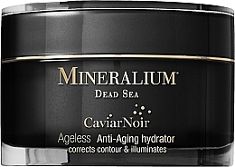 Fragrances, Perfumes, Cosmetics Moisturizing Black Caviar Cream - Mineralium Caviar Noir Anti-Aging Hydrator