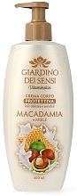 Fragrances, Perfumes, Cosmetics Body Cream - Giardino dei Sensi Macadamia and Honey