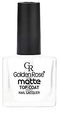 Matte Top Coat - Golden Rose Matte Top Coat — photo N1