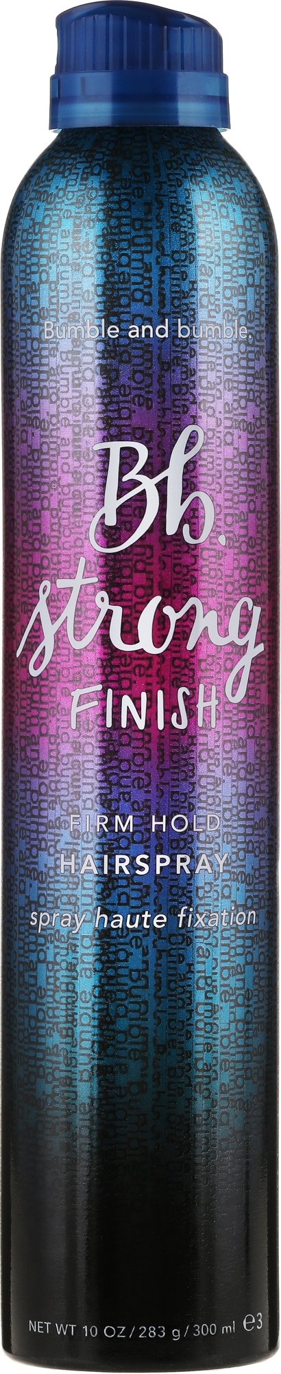 Strong Hold Hair Spray - Bumble and Bumble Strong Finish Firm Hold Hairspray — photo 300 ml