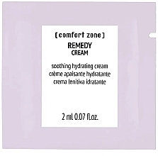 Fragrances, Perfumes, Cosmetics Soothing & Moisturizing Face Cream - Comfort Zone Remedy Soothing Hydrating Cream Sensitive (sample)