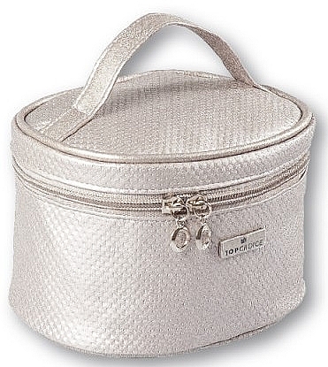 Makeup Bag "Dots", 97645, silver - Top Choice — photo N1